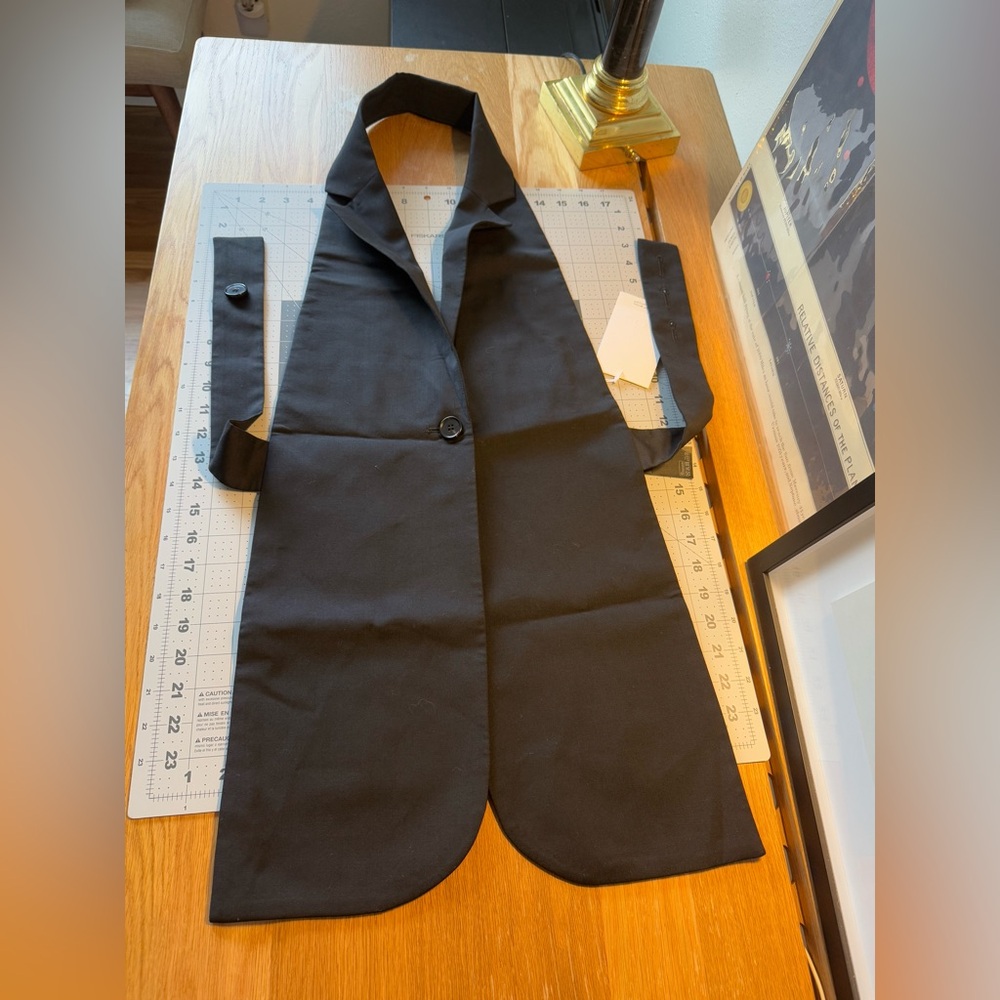 COS Open Back Halter Tailored Vest